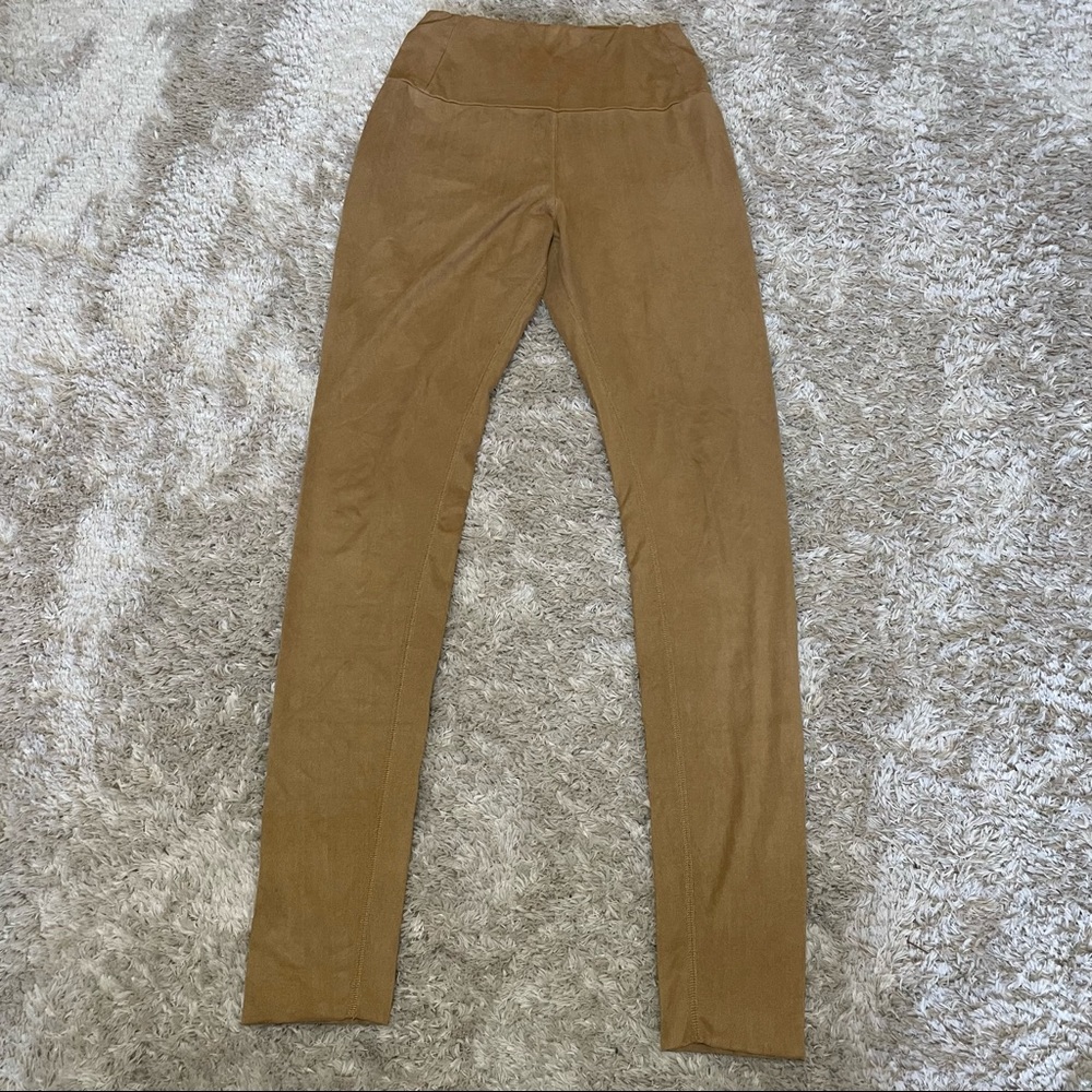 Tribe Kelley Suede Leggings